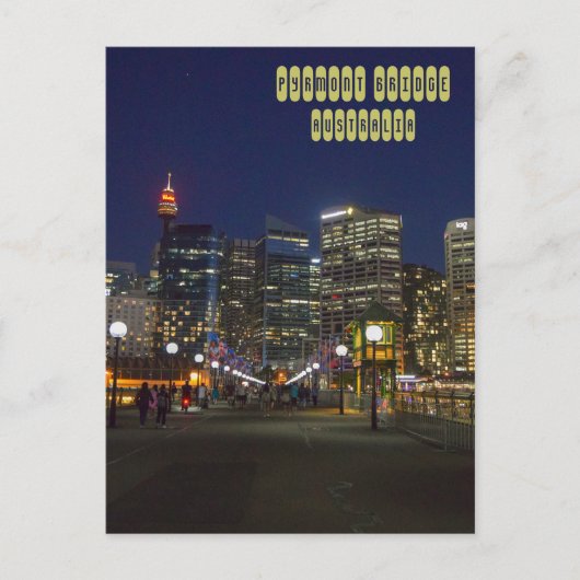 Pyrmont-brug Briefkaart (Voorkant)