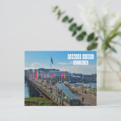 Pyrmont-brug Briefkaart (Staand voorkant)