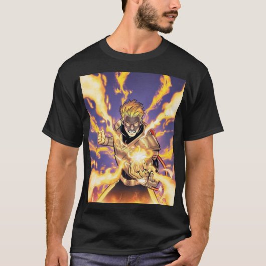 Pyro – Brotherhood of Mutants Fire Manipulator T-shirt (Voorkant)