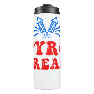 Pyro Freak Pyrotechnics Fireworks Firecracker Gift Thermosbeker