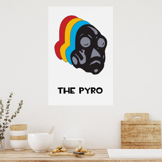 Pyro Poster (Keuken)