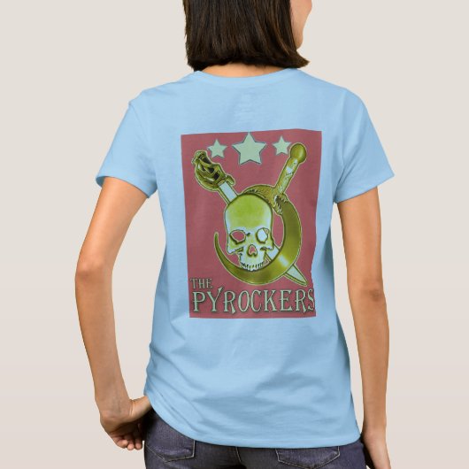 Pyrockers T-shirt (Achterkant)