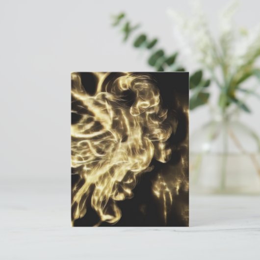 Pyroclastische gloed briefkaart (Staand voorkant)