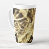 Pyroclastische gloed latte mok (Linkerhoek)