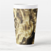 Pyroclastische gloed latte mok (Voorkant)