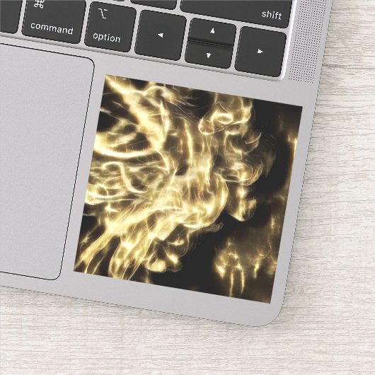 Pyroclastische gloed sticker (Detail)