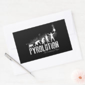 Pyrolutie - Evolutie van de Pyros Rechthoekige Sticker (Envelop)