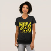 Pyromanie, brandstichter t-shirt (Voorkant volledig)