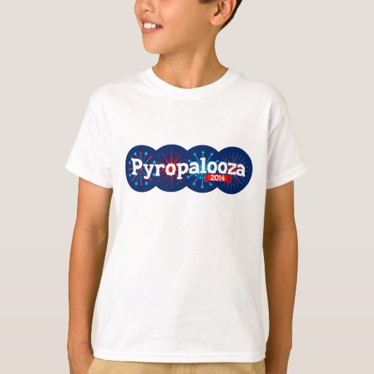Pyropalooza kinder t-shirt (Voorkant)