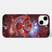 Pyrope Cosmic Dragon Case-Mate iPhone Hoesje (Achterkant (horizontaal))