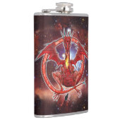 Pyrope Cosmic Dragon Hip Flask Heupfles (Rechts)