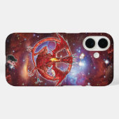 Pyrope Cosmic Dragon Hoesje-Mate iPhone Case (Achterkant (horizontaal))