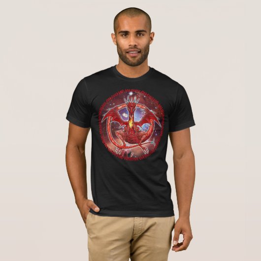 Pyrope Cosmic Dragon T-Shirt (Voorkant volledig)