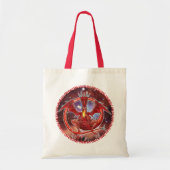 Pyrope Cosmic Dragon Tote Bag (Voorkant)