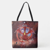 Pyrope Cosmic Dragon Tote Bag (Voorkant)