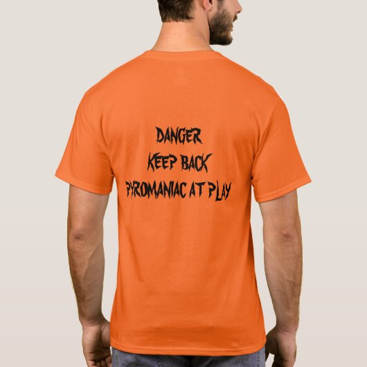 Pyroshirt T-shirt (Achterkant)