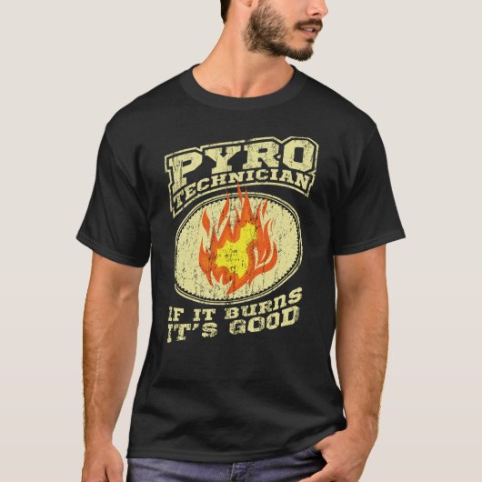 Pyrotechnicus Crex Pyrotechnics Fireworks Pyro T-shirt (Voorkant)