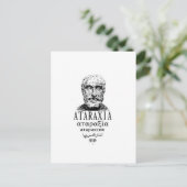 Pyrrho's Ataraxia Briefkaart (Staand voorkant)