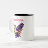 Pyrrhuloxia Perching Coffee Mok (Voorkant links)