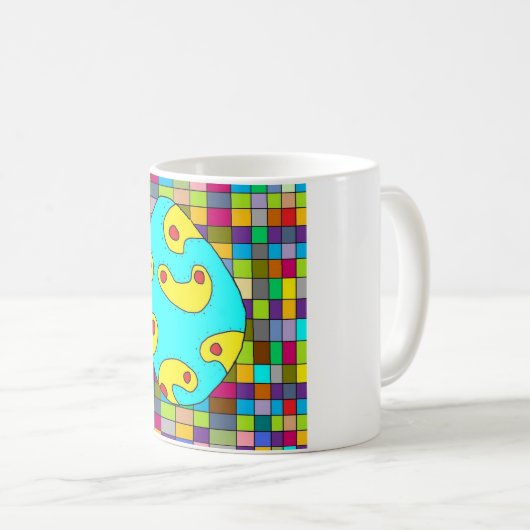 Pysanka Egg Koffiemok (Voorkant rechts)