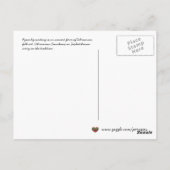 Pysanka en de Sun Ukraine Folk Art Briefkaart (Achterkant)