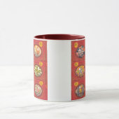 Pysanka Oekraïense paaseieren3 Mok met twee toonso (Midden)