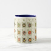 Pysanka Oekraïense paaseieren9 Twee-toonse Mok (Midden)