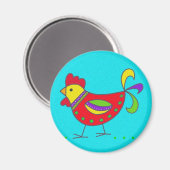 Pysanka Symbool: hen Magneet (Voorkant / Achterkant)