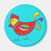 Pysanka Symbool: hen Magneet (Voorkant)