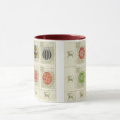 Pysanka Ukraine Easter Eggs5 Two Tone Mok (Midden)