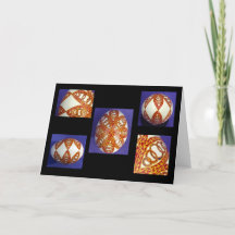 Pysanka-Wenskaart - Blanco binnenzijde