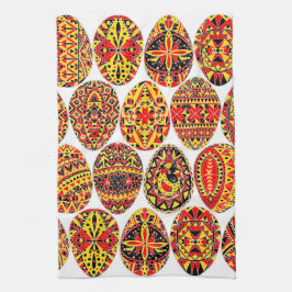 Pysanki Paaseieren Theedoek