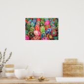 Pysanky Design - poster - Gepersonaliseerd (Keuken)