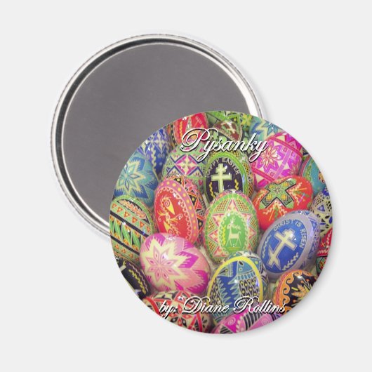 Pysanky Magnet (Voorkant / Achterkant)