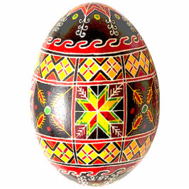 Pysanky (Oekraïens paasei) Ornament Fotobeeldje Ornament