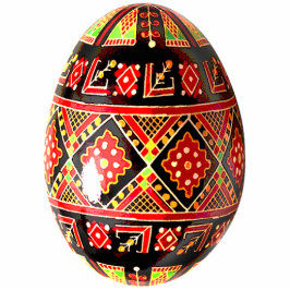 Pysanky (Oekraïens paasei) Ornament Fotobeeldje Ornament