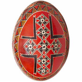 Pysanky (Oekraïens paasei) Ornament Fotobeeldje Ornament