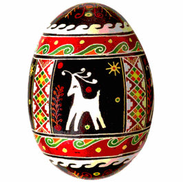 Pysanky (Oekraïens paasei) Ornament Fotobeeldje Ornament