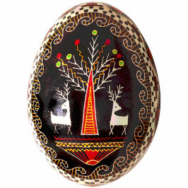 Pysanky (Oekraïens paasei) Ornament Staand Fotobeeldje