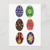 Pysanky Oekraïense paaseieren Feestdagenkaart (Voorkant)