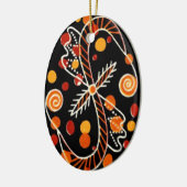 Pysanky Oekraïense paaseieren Keramisch Ornament (Links)