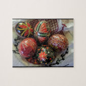 Pysanky Oekraïense paaseieren Legpuzzel (Horizontaal)