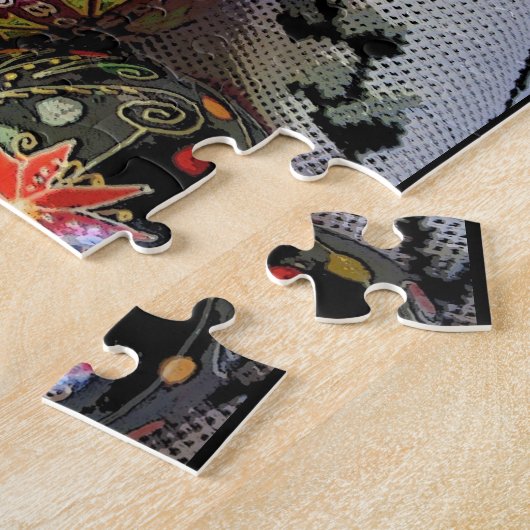 Pysanky Oekraïense paaseieren Legpuzzel (Zijkant)