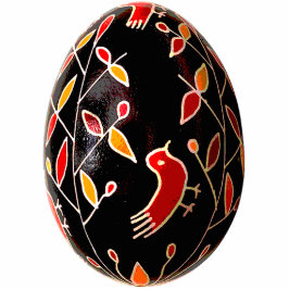 Pysanky (Oekraïense paaseieren) Staand Fotobeeldje