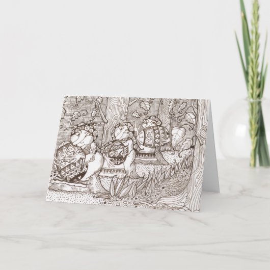 Pysanky Theven Kaart (Voorkant)