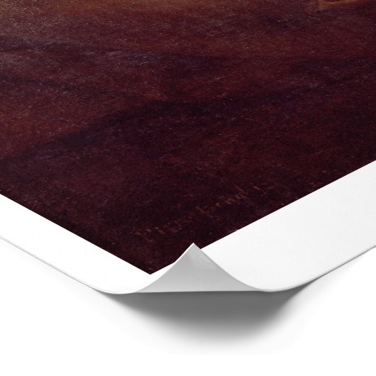 Pythagoras (6e eeuw voor Christus) (olie op doek) Poster (Hoek)