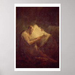 Pythagoras (6e eeuw voor Christus) (olie op doek) Poster