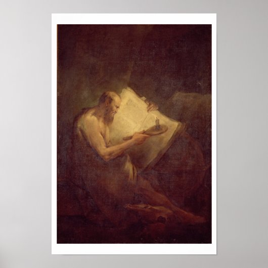 Pythagoras (6e eeuw voor Christus) (olie op doek) Poster (Voorkant)