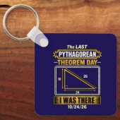 Pythagoras-dag-sleutelhanger Sleutelhanger (Voorkant)