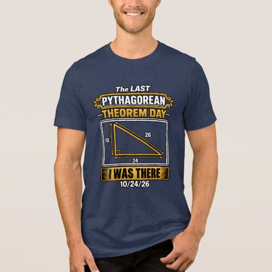 Pythagoras-dag T-shirt (Voorkant)